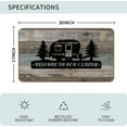 thumbnail image 3 of Doormat - Camping Door mat - Funny 'Welcome to Our Camper' Mat, Ideal for RV, Campsite, for Camping Lovers, 18×30 Inch, 3 of 4