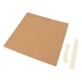 thumbnail image 4 of 4PCS Stained Glass Work Mat Foursquare Heat Resisting Cork Board Self Adhesive Wall Board with 2 Scrapers, 4 of 7