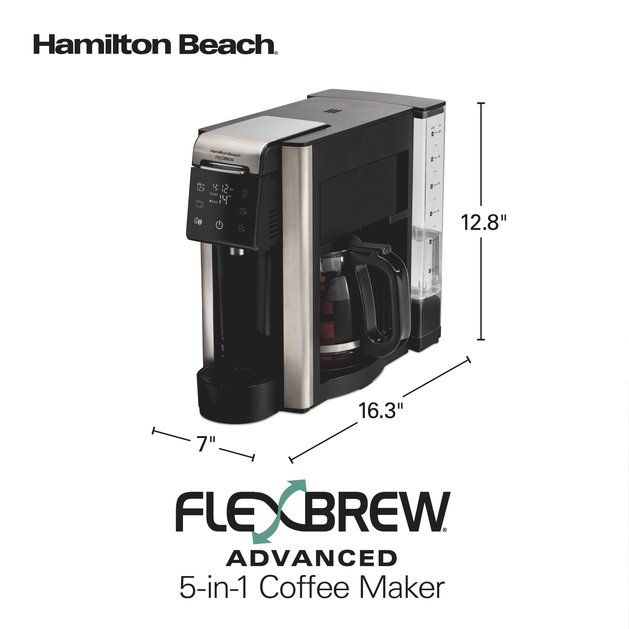 Hamilton Beach FlexBrew 5-in-1 Coffee Maker, Hot or Iced photo 8