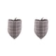 thumbnail image 2 of Methold Pañuelo de baba, algodón plegable, reutilizable, lavable, colorido, para mascotas, Triangular, accesorios de toalla para cuello de 25-45cm, a Tela escocesa gris 2piezas Methold CBP281053, 2 of 6