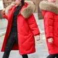 thumbnail image 7 of Wancir Girl's Long Winter Warm Parka Sherpa Trimmed Collar Puffer Ski Jacket Coat, 7 of 7
