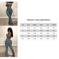 thumbnail image 4 of 2 Piece Sets for Women Casual Sweatsuits Sleeveless Tank Top Matching Flare-Leg Pants Outfit Sets Green M, 4 of 6