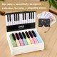 thumbnail image 4 of Calendario de escritorio piano 2025 Likrtyny Taylor Swift blanco incluye tarjeta, 4 of 9