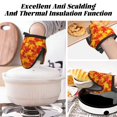 thumbnail image 7 of Pofeuu Vintage maple leaves autumn Print Thickened Mini Silicone Oven Mitts Heat Resistant, Rubber Oven Mitt Gloves, Finger Pinch Grips, Pot Holder, Silicone Potholder, 7 of 7