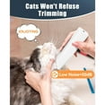 thumbnail image 6 of Oneisall LGL006 Cat Grooming Clippers, Cordless Quiet Cat Clippers for Cat Matted Hair - White, 6 of 9
