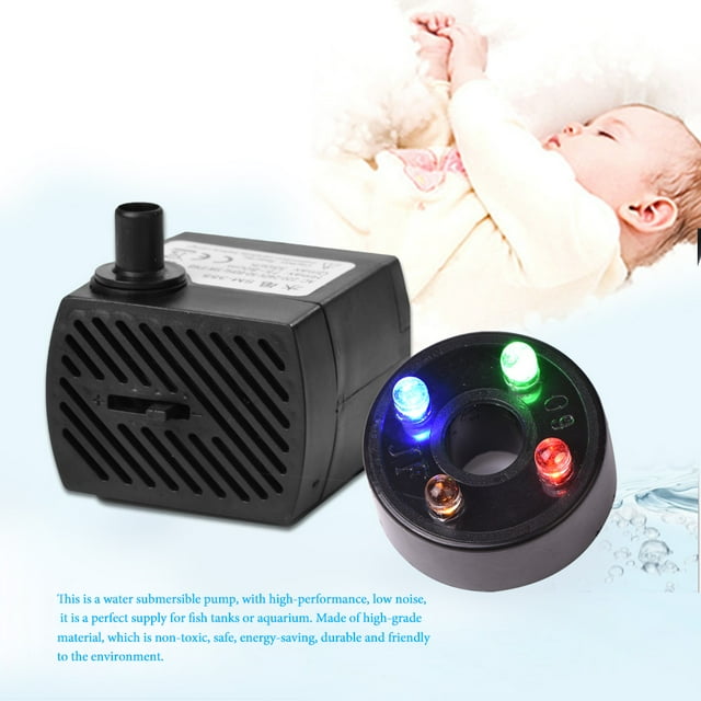 Water Pump,Ultra Quiet Submersible Water Ultra Quite Water Pump Submersible Water Pump Convenient Use