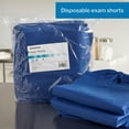 thumbnail image 5 of McKesson Patient Exam Shorts, Disposable - Non-Woven Material, Elastic Waist, Blue - Fits 38 in to 48 in Waist, Size XL, 100 Count, 5 of 10