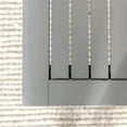 thumbnail image 5 of Walker Edison 53" Outdoor Raised Acacia Solid Wood Patio Bench, Grey Wash, 5 of 12
