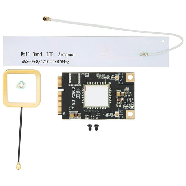 DEWIN pour LILYGOTTGO PCIE 7080G Module SIM7080G Puce PCIE Module Carte avec LTE Antenne Vis d'Antenne GPS