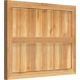 thumbnail image 2 of 32 1/4"W X 24"H Timbercraft Six 5 3/8" Boards Framed Board-N-Batten Shutters, Rough Sawn Western Red Cedar (Per Pair), 2 of 13