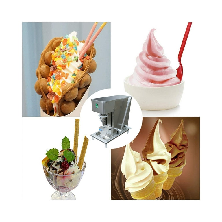 30L Commercial Single Flavor Soft Serve Ice Cream Frozen Yogurt Machine