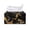 Black Gold Marble Theme, variant on Psesaysky Pu Leather Facial Tissue Box Cover with 250 Years of Valor Design, Rectangular Tissue Box Holder for Night Stand, Home Indoor Use