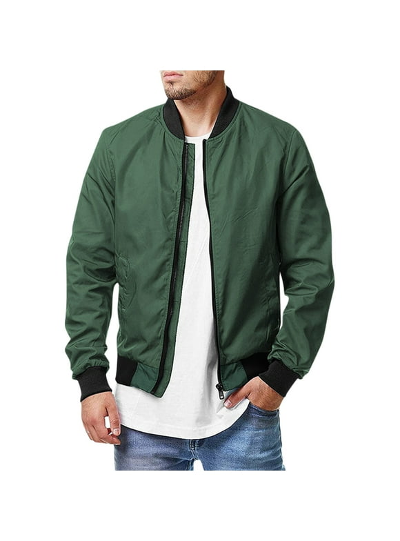 Men's Green Bomber Jackets