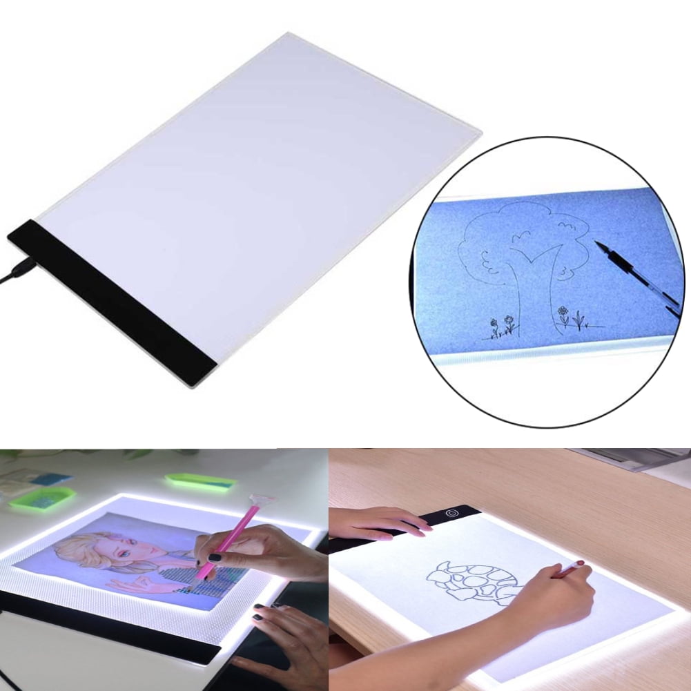EBTOOLS Drawing Board,USB LED Tracing light Box Artist A3/A4 Drawing