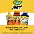 thumbnail image 6 of Nature's Way Alive! Men’s 50+ Daily Gummy Multivitamins, Supports Multiple Body Systems*, Supports Cellular Energy*, B-Vitamins, Gluten-Free, Vegetarian, Fruit Flavored, 150 Gummies, 6 of 6