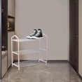 thumbnail image 6 of CXALSSY 3-Tier Plastic Shoe Rack - Pink, 16.53×7.48×16.92in, Small Shoe Rack Organizer for Entryway Closet and Front Door Entrance, 6 of 6