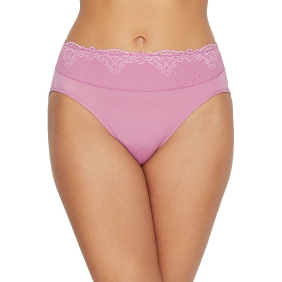 Bali Passion for Comfort Hi-Cut Panty Greenhouse Lavender 8 Women's