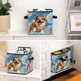 thumbnail image 6 of Corgi Foldable Clothes Storage Containers with Handle, 10.8"x10.5"x10.6", Large Capacity - Storage Cubes and Bins, 6 of 6