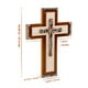 thumbnail image 2 of Cruz de madera de pino OKSQW con gancho, 27 x 18 x 2 cm, 2 of 7