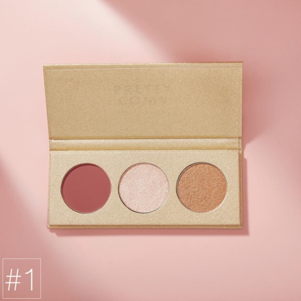 3 Colors Rich Glow Concealer Cream, Long Lasting Full Coverage Makeup