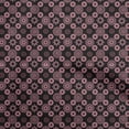 thumbnail image 1 of oneOone Polyester Lycra Tissu Noir à Blocs Matière de Robe Tissu Imprimé Tissu au Mètre 56 Pouces de Large, 1 of 5