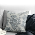 thumbnail image 2 of Kaelan Navy Decor Pillow (Feather Insert) 24" Square, 2 of 5