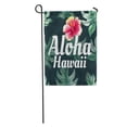 thumbnail image 1 of SIDONKU Tropical Leaves Floral Watercolor Green Pattern Monstera Painting on White Aloha Hawaii Garden Flag Decorative Flag House Banner 12x18 inch, 1 of 2