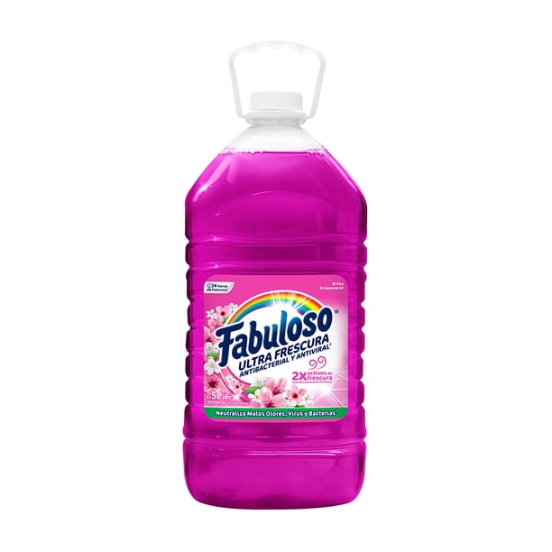 Limpiador Multiusos Líquido Fabuloso Ultra Frescura Brisa Primaveral 5 L
