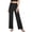 02 Black, variant on YueHuiYing Women's Wide-Leg High-Waisted Pull-On Baggy Jeans: Stretchy Trendy Straight-Leg Casual Denim Pants Dark Blue 2XL