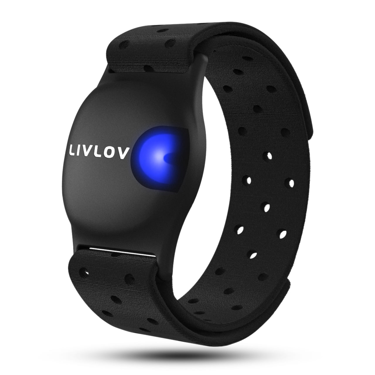 LIVLOV V9 Bluetooth ANT+ Heart Rate Monitor Armband, HRM Sensor IP67 Waterproof Optical Armband Heart Rate for Peloton, Zwift, Wahoo Fitness, Polar Endomondo - Walmart.com