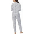 thumbnail image 4 of Disney Ladies' Size Small 2-PC Fleece Pajama Set, Gray Mickey & Minnie, 4 of 4