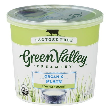 GREEN VALLEY ORGANICS, GRADE A LOW FAT YOGURT