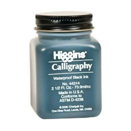 Higgins Waterproof Black Calligraphy Ink