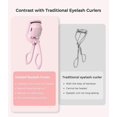 thumbnail image 5 of Eyelash Curlers - Heated Lash Curler for Quick & Natural Curling Eye Lashes, with Fast Pre-Heat, 2 Heating Modes, Rechargeable & Long Lasting, 5 of 5