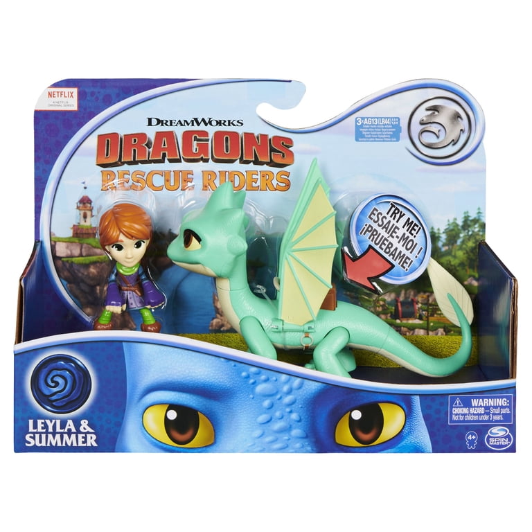 DreamWorks Interactive Dragon and Viking Figurines - Rescue Riders