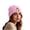 Pink(Ladies Hats), variant on LUVDA Women's Halloween Beanie Hat Embroidered Ghost Knit Warm Slouchy Fall Winter