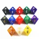 thumbnail image 2 of Juego de dados poliédricos para DND RPG, juego de mesa, enseñanza de matemáticas, D8, 10 piezas, 2 of 4