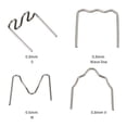 thumbnail image 1 of Universal 400 Pcs/Set Precut 0.6mm-0.8mm Hot Flat Staples For Stapler Welder tool, 1 of 7