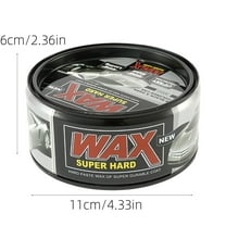 HBYJLZYG Car Accessories Automotive Carnauba Wax Coating Wax Glazing Hydrophobic Resistance Dirty Solid Wax Antiaging Car Wax