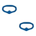 thumbnail image 1 of Ounissouiy Almohadilla para los ojos de la placa frontal Acolchado de espuma de tela agradable para la piel para Goggle Blue Azul 2Conjunto, 1 of 1