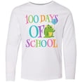 thumbnail image 3 of Inktastic 100 Days of School Party Long Sleeve Youth T-Shirt, 3 of 5