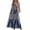 29#a Cyan, variant on Floral Maxi Dresses for Women V Neck Ladies Midi Long Dress A Line Smocked Waisted Casual Summer Spring Clothes Boho Beach Pink XL