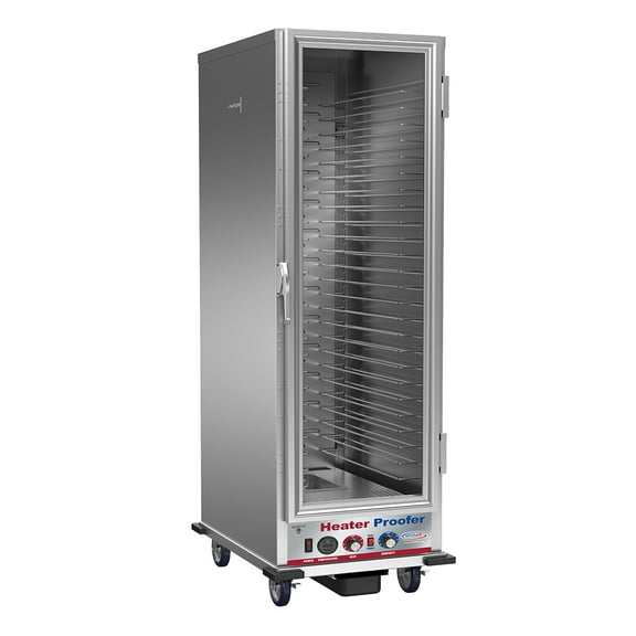 Winholt Equipment NHPL-1825-UNC Non-Insulated Universal Runner Heater/Proofer Cabinet, mobile, full height, 24"W x 32"D x 70"H, aluminum construction