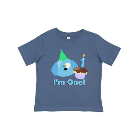 

Inktastic 1st Birthday Puppy Blue Gift Baby Boy T-Shirt