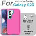 thumbnail image 2 of baomifa-for Samsung Galaxy S23 Case, with Screen Protector Rugged Heavy Duty Protective Phone Case, Shockproof Drop Military Grade Tough Cell Phone Case for Samsung S23 5G, 2 of 4
