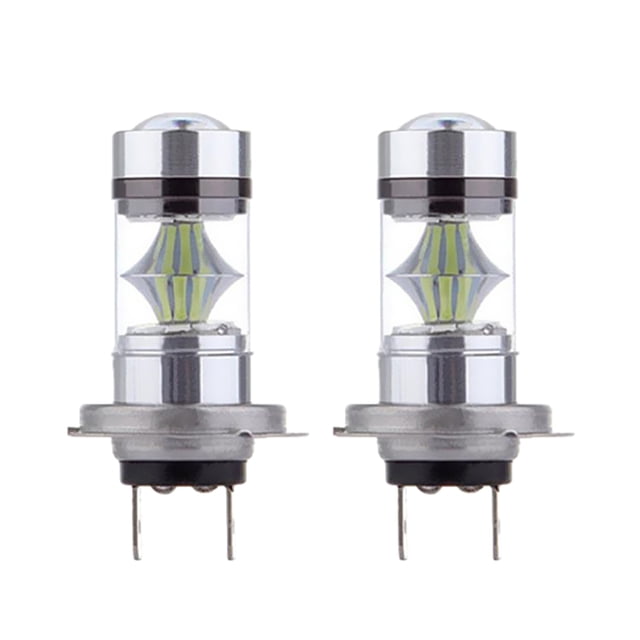 2x Luz de Niebla Conducción para Vehículos 100W LED 8000K Sunnimix Farol Foglight del coche LED