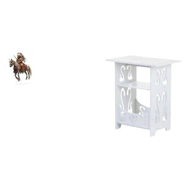Letrero de escritorio Home Knight,Adorno de caballero acrílico 2D para estantería de manualidades,Mesa auxiliar,Mesa auxiliar para sofá,mesa auxiliar,mesita de noche,oficina,Mesa de bebidas