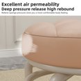 thumbnail image 4 of Tabouret Roulant Multifonction avec Roulettes Silencieuses à 360° - Construction en Acier Inoxydable et Cuir PU, Surface Imperméable Résistante aux Taches, Coussin en Éponge Épaissi à Haute Résilience - Idéal pour la Maison,, 4 of 5