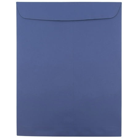 JAM 10 x 13 Catalog Envelopes, Dark Blue, 25/Pack