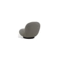 thumbnail image 5 of SAFAVIEH Couture Stevie Modern Boucle Solid Accent Chair, Light Grey/Black, 5 of 5